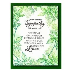 Sincere Sentiments Clear Stamp Set From The All The Sentiments Collection By Stampendous 14 Sincere Sentiments Clear Stamp Set From The All The Sentiments Collection By Stampendous -Woodland Scenics Shop STP 225 Stampendous Sentiments Sincere Sentiments Project 1