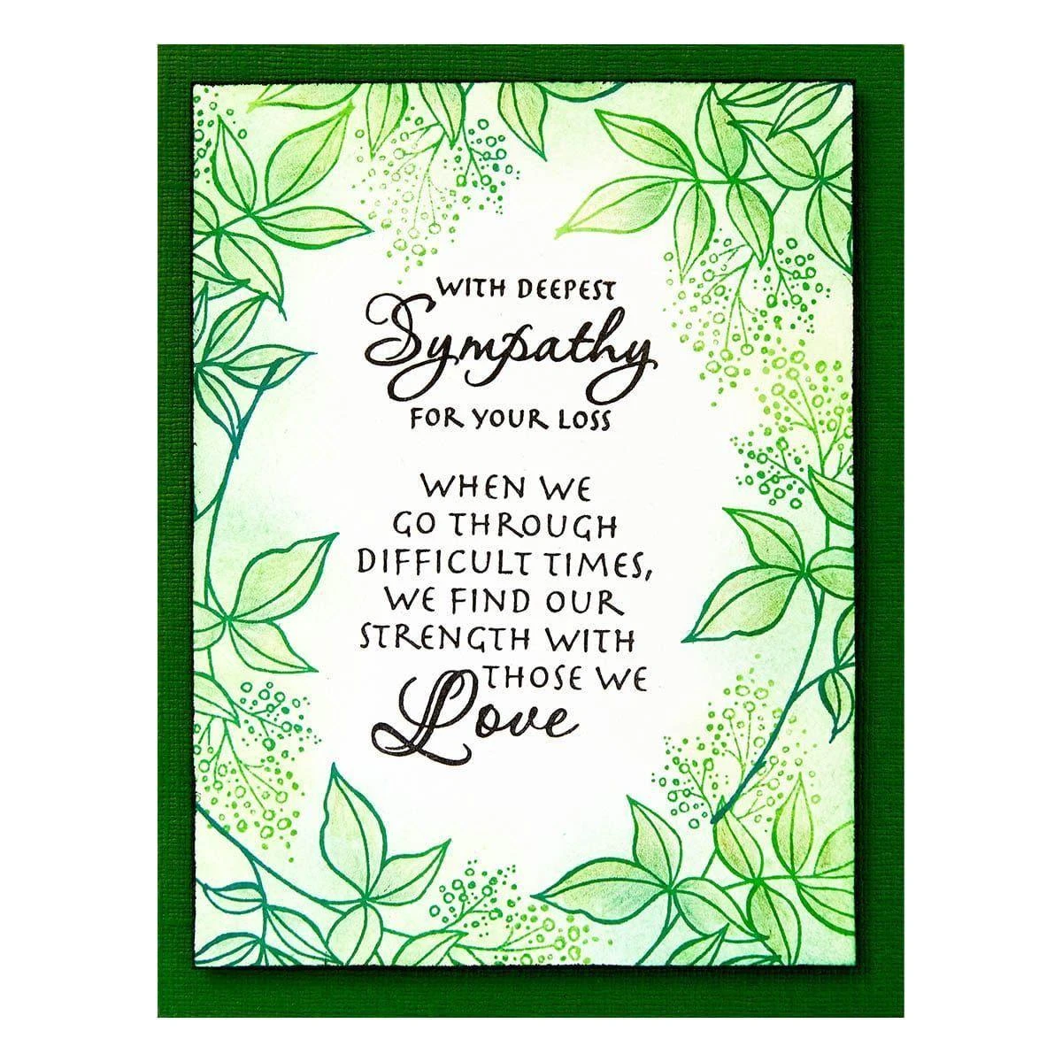 Sincere Sentiments Clear Stamp Set From The All The Sentiments Collection By Stampendous 7 Sincere Sentiments Clear Stamp Set From The All The Sentiments Collection By Stampendous - Image 7