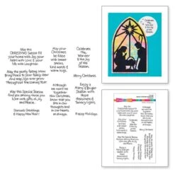 Season Of Wonder Sentiments Clear Stamp Setfrom The Season Of Wonder Collection By Stampendous