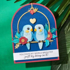 Spread Your Wings Sentiments Clear Stamp Set From The Cheerful Chirps Collection -Woodland Scenics Shop STP 252 Cheerful Chirps Spread Your Wings Sentiments Project 2 24f3cb1f 92a1 4fcd aa0f 50166052d9fe