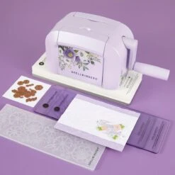 Exclusive Lilac Shimmer Platinum Scout Die Cutting & Embossing Machine - 3.5" Platform -Woodland Scenics Shop ScoutLilacV61200X1200
