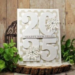Bold Numbers Etched Dies From The Color Mix Celebrations Collection -Woodland Scenics Shop SheriGilson NOV24ColorMixCelebrations BD 0911 8a57522a 368e 49cc 96a7 53ca89728f52