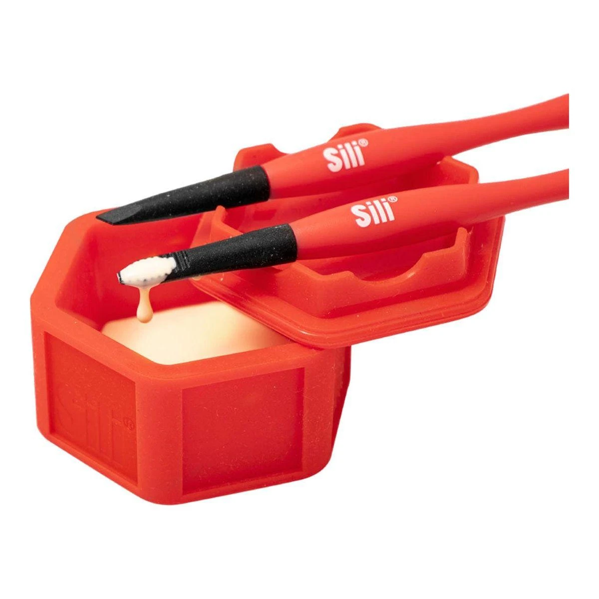 Peachtree - SILI® Glue Pod With Sealable Lid And 3 Sili Micro Glue Brushes 5 Peachtree - SILI® Glue Pod With Sealable Lid And 3 Sili Micro Glue Brushes - Image 5