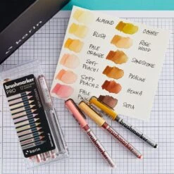 Karin Brushmarker PRO 12pc Skin Colors Set 8 Karin Brushmarker PRO 12pc Skin Colors Set -Woodland Scenics Shop SkinColours1200X1200