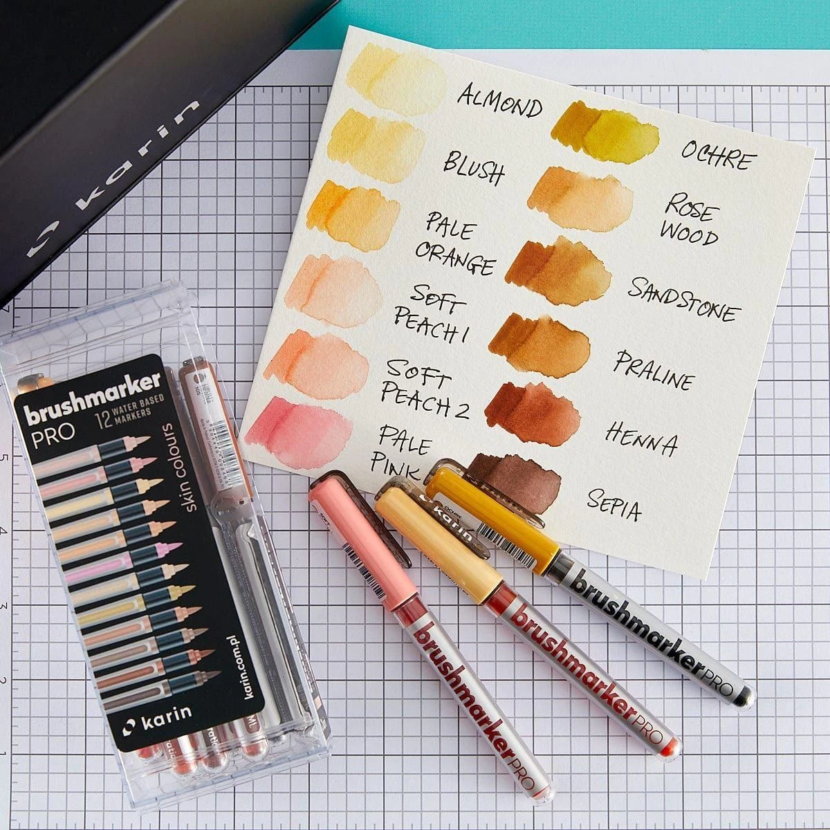 Karin Brushmarker PRO 12pc Skin Colors Set 3 Karin Brushmarker PRO 12pc Skin Colors Set - Image 3