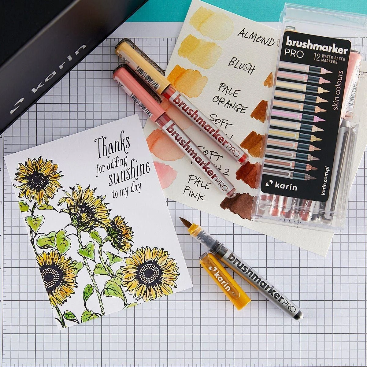 Karin Brushmarker PRO 12pc Skin Colors Set 2 Karin Brushmarker PRO 12pc Skin Colors Set - Image 2