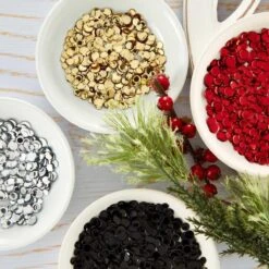 Scarlet Smooth Discs Color Essentials Sequins -Woodland Scenics Shop SmoothDiscs