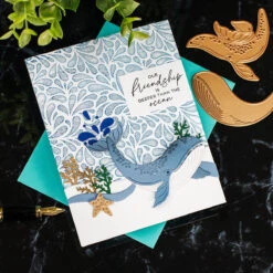 Whale In A Bottle - Large Die Of The Month -Woodland Scenics Shop SpellbindersLargeDieJune2023 whaleinabottledieset Bibi