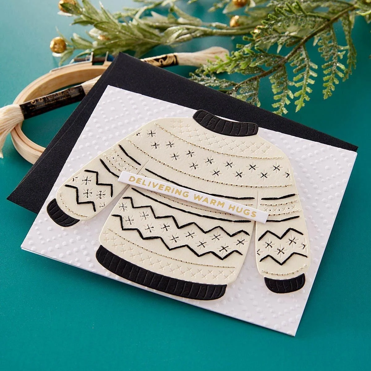 Stitched Christmas Sweater Etched Dies From The Stitched For Christmas Collection 14 Stitched Christmas Sweater Etched Dies From The Stitched For Christmas Collection - Image 14