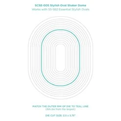 Stylish Oval Shaker Dome - 6 Pack -Woodland Scenics Shop StylishOval