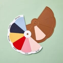 Color Swatch Wheel Etched Dies From The ColorWheel Swatch Party Collection -Woodland Scenics Shop Swatch 1