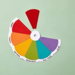 Color Swatch Wheel Etched Dies From The ColorWheel Swatch Party Collection -Woodland Scenics Shop Swatch 4