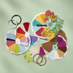Color Swatch Wheel Etched Dies From The ColorWheel Swatch Party Collection -Woodland Scenics Shop Swatch Party Home Page