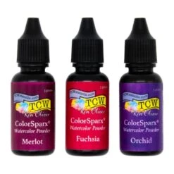 The Crafters Workshop - Berry Punch ColorSparx® Watercolor Powders -Woodland Scenics Shop TCW9055 Color Sparx Watercolor Powders Berry Punch Product