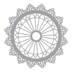 The Crafters Workshop - Petal Mandala Stencil 6 X 6"