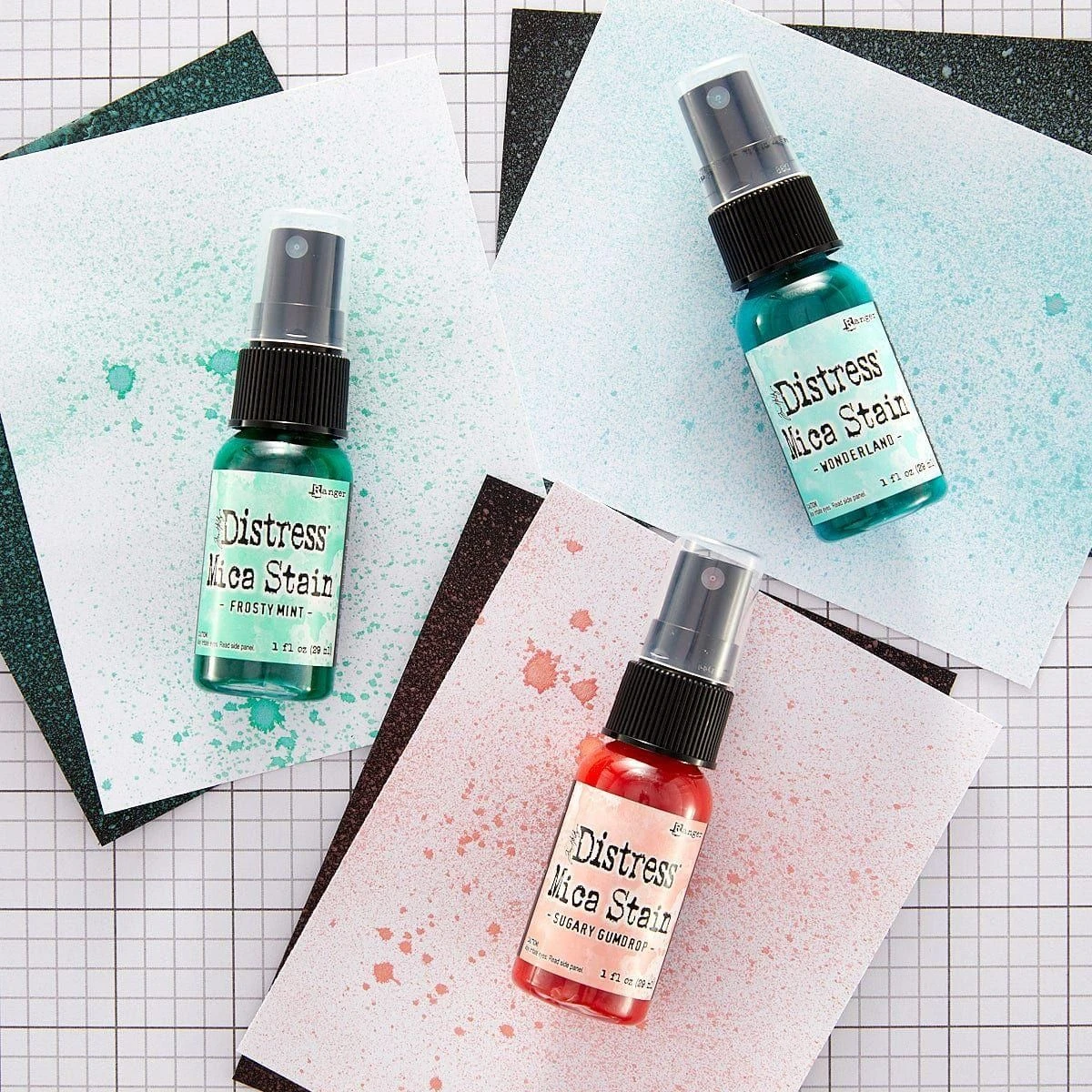 Ranger - Tim Holtz Distress® Mica Stain Set #6 3 Ranger - Tim Holtz Distress® Mica Stain Set #6 - Image 3