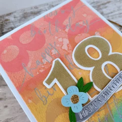 Bold Numbers Etched Dies From The Color Mix Celebrations Collection -Woodland Scenics Shop TanyaBoser2024ColorMixCelebrationsb