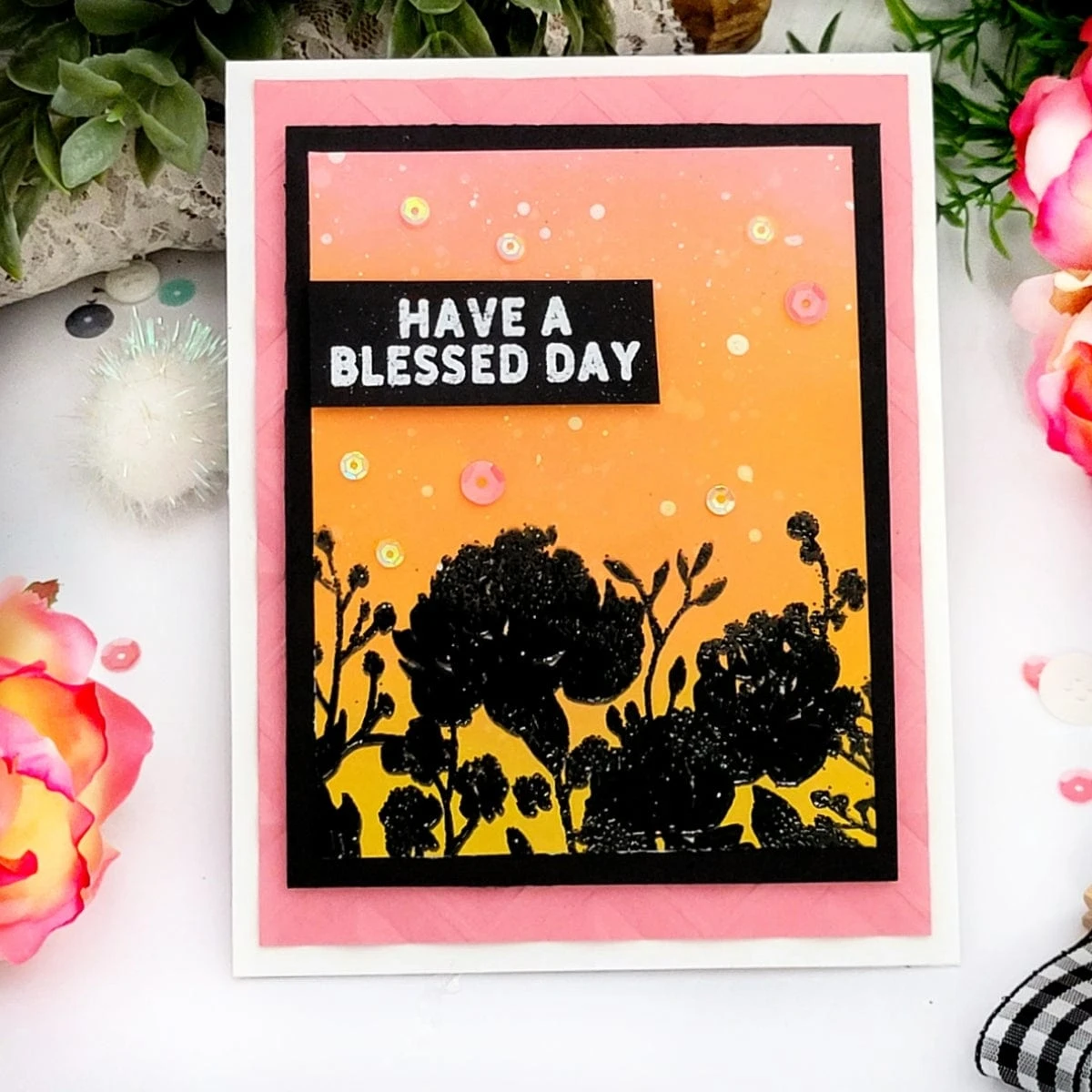 Watercolor Flower Clear Stamp And Die Setby Simon Hurley 7 Watercolor Flower Clear Stamp And Die Setby Simon Hurley - Image 7