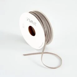 Vivant - Texture Taupe Narrow Ribbon - 21 Yards