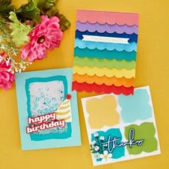 Basic Borders Etched Dies -Woodland Scenics Shop Throwback Faves 2