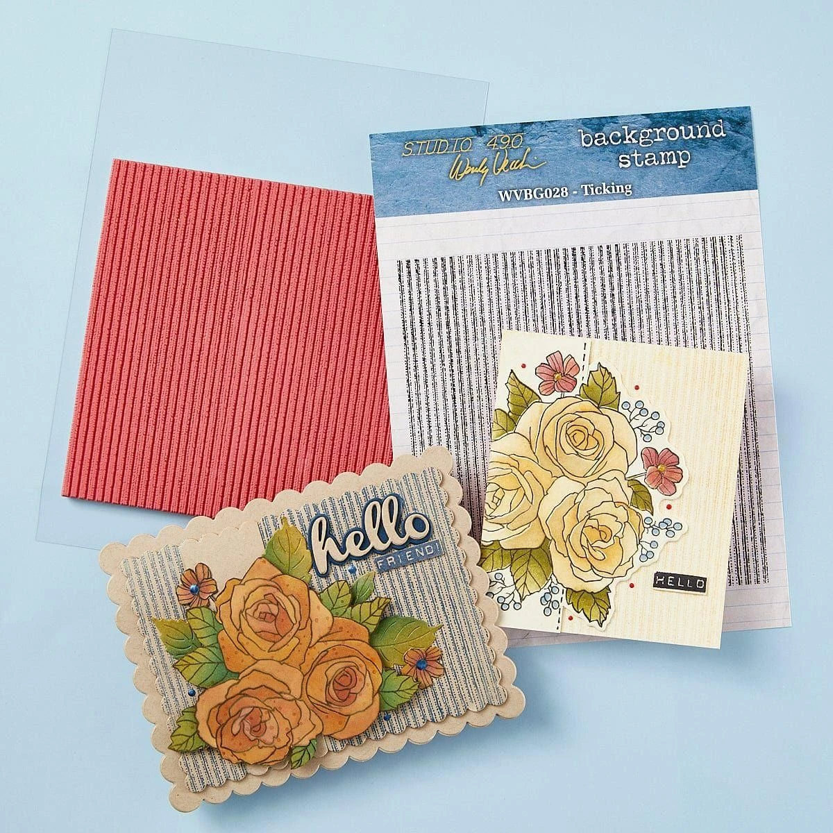 Stampers Anonymous - Wendy Vecchi Background Stamp - Ticking 1 Stampers Anonymous - Wendy Vecchi Background Stamp - Ticking