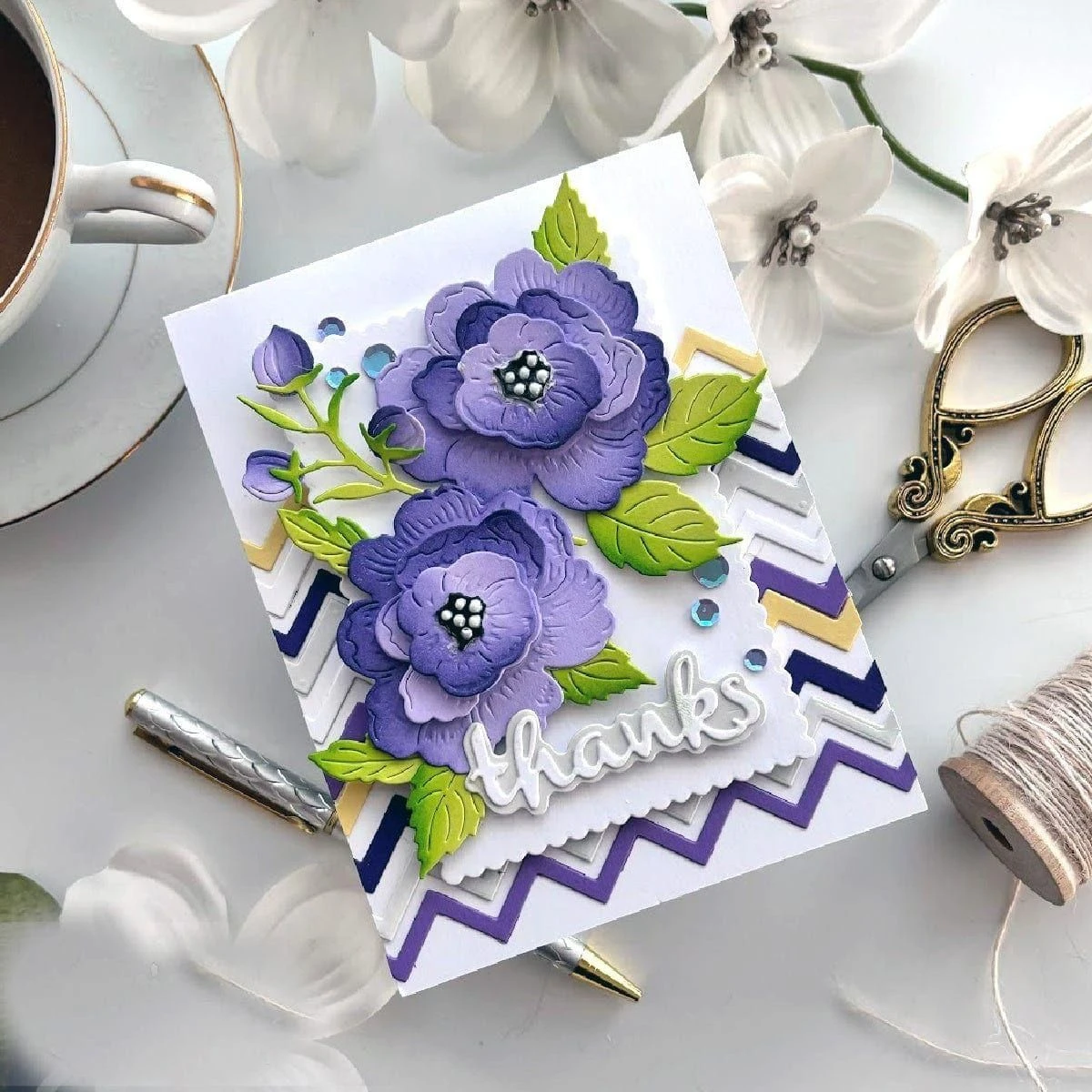 Vintage Florals Etched Dies From The From The Garden Collection By Wendy Vecchi 12 Vintage Florals Etched Dies From The From The Garden Collection By Wendy Vecchi - Image 12