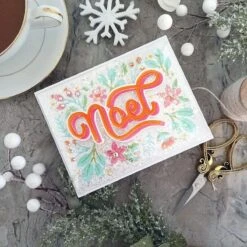 Layered Noel Foliage Stencil & Die Bundle From The Layered Christmas Stencils Collection -Woodland Scenics Shop TinaSmith LayeredChristmasStencilCollection 1