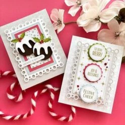 Holiday Background Panels Press Plates From The Essential Holiday Collection By Lisa Horton -Woodland Scenics Shop TinaSmith LisaHortonEssentialHolidayCollection SPL