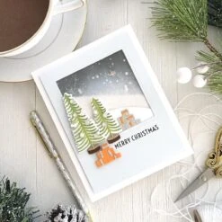 Color Block Scenic Scape Etched Dies From The Tis The Season Collection -Woodland Scenics Shop Tina Smith Tis the Season Collection 3 1 86268.1648680551.1280.1280