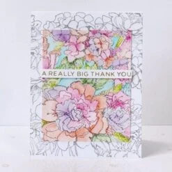 Stampendous Floral Garden Cling Rubber Stamp Set From The Beautiful Backgrounds Collection -Woodland Scenics Shop Vera Yates 2024 FloralGarden1