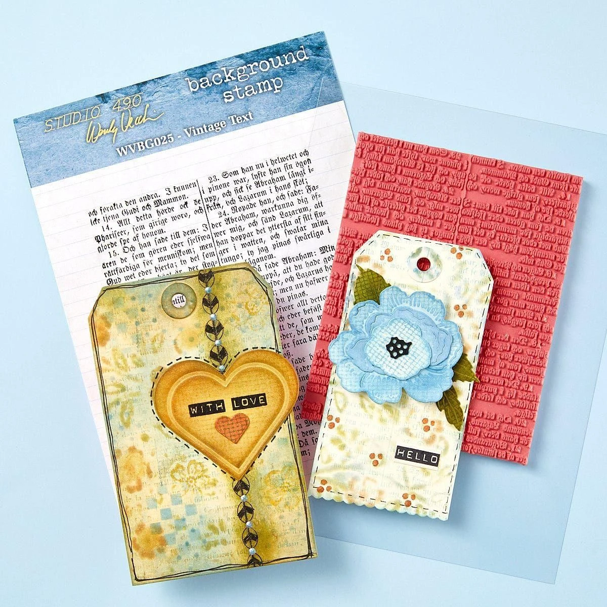 Stampers Anonymous - Wendy Vecchi Background Stamp - Vintage Text 1 Stampers Anonymous - Wendy Vecchi Background Stamp - Vintage Text