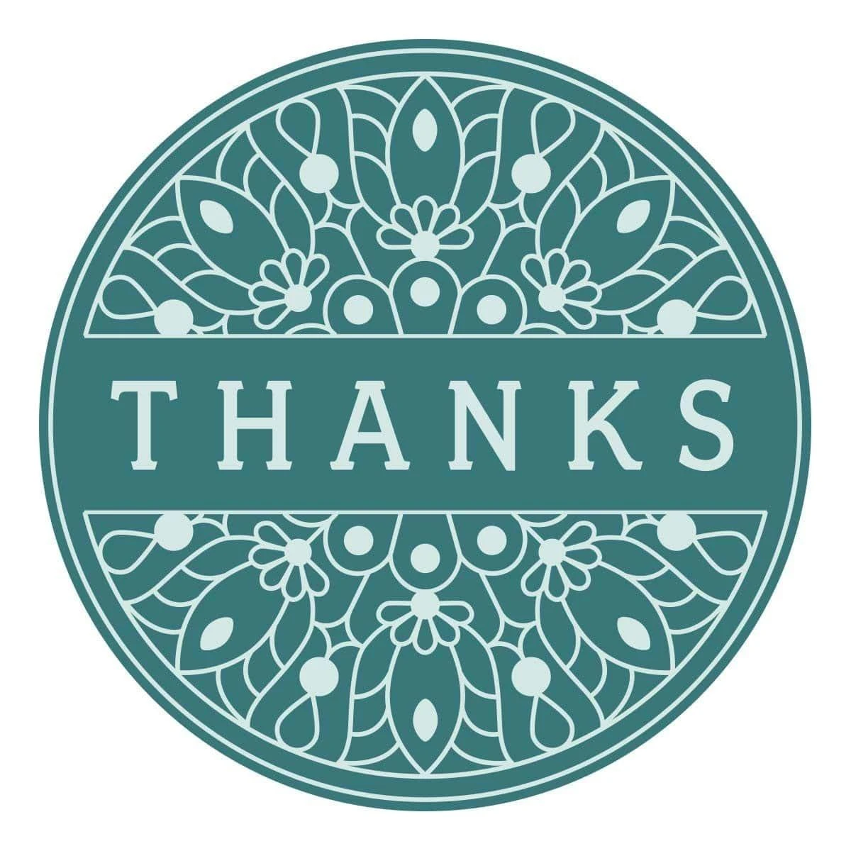 Thanks Mandala Wax Seal Stamp From The Sealed By Spellbinders Collection 3 Thanks Mandala Wax Seal Stamp From The Sealed By Spellbinders Collection - Image 3