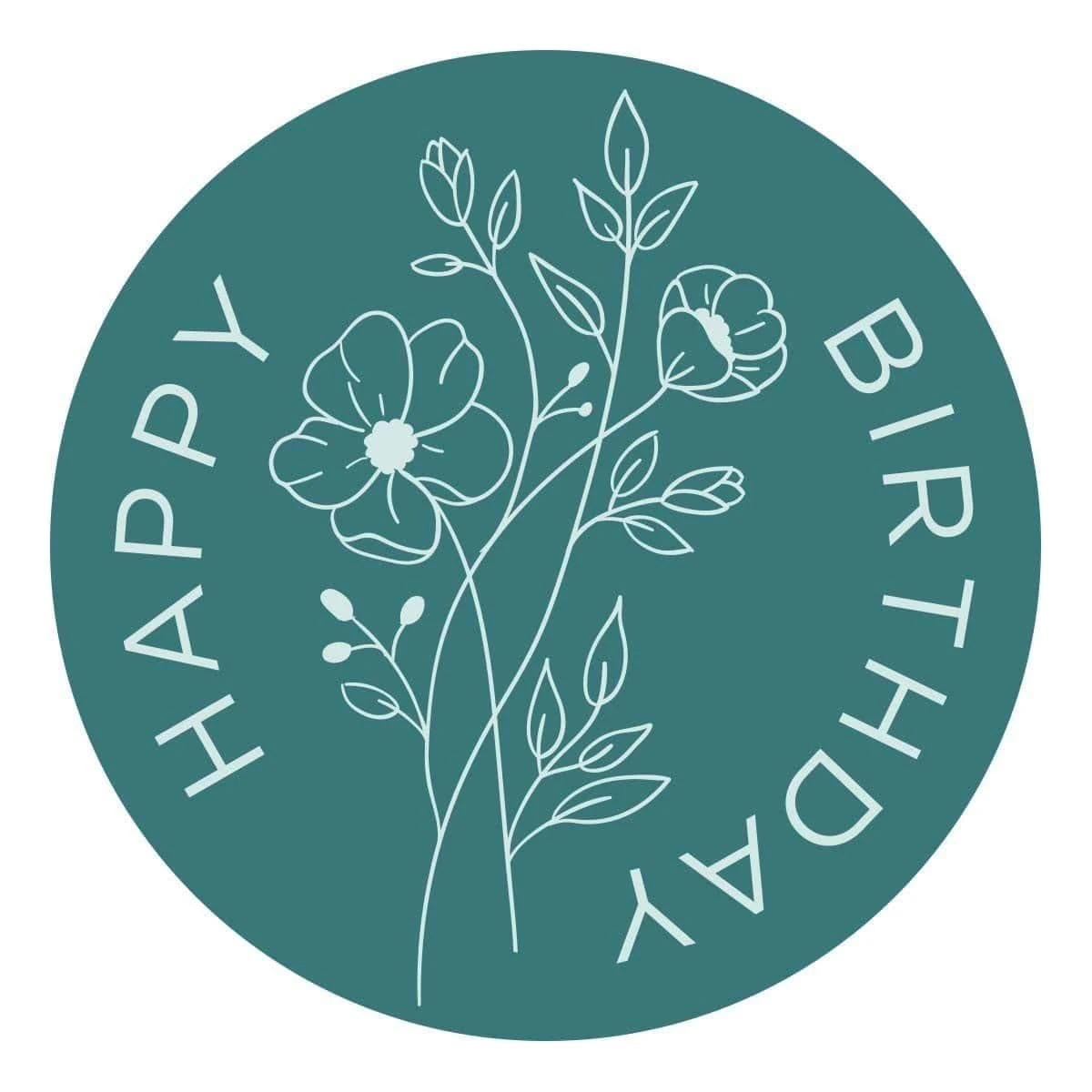 Wildflower Happy Birthday Wax Seal Stamp From The Sealed By Spellbinders Collection 3 Wildflower Happy Birthday Wax Seal Stamp From The Sealed By Spellbinders Collection - Image 3