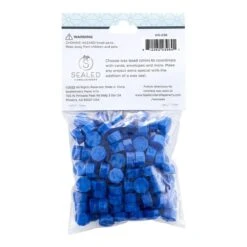 Royal Blue Wax Beads From The Sealed By Spellbinders Collection -Woodland Scenics Shop WS 036 Wax Beads Royal Blue Pac 2