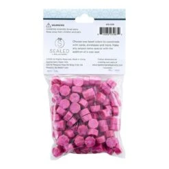 Fuchsia Wax Beads From The Sealed By Spellbinders Collection -Woodland Scenics Shop WS 039 Wax Beads Fuchsia Pac 2