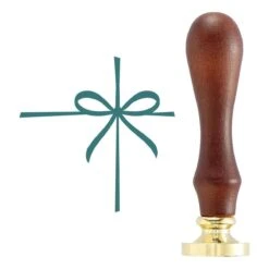 Gift Bow Wax Seal Stamp From The Sealed For Spring Collection