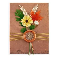 Sunflower Wax Seal Stamp From The Serenade Of Autumn Collection 18 Sunflower Wax Seal Stamp From The Serenade Of Autumn Collection -Woodland Scenics Shop WS 065 Serenade of Autumn Sunflower Project