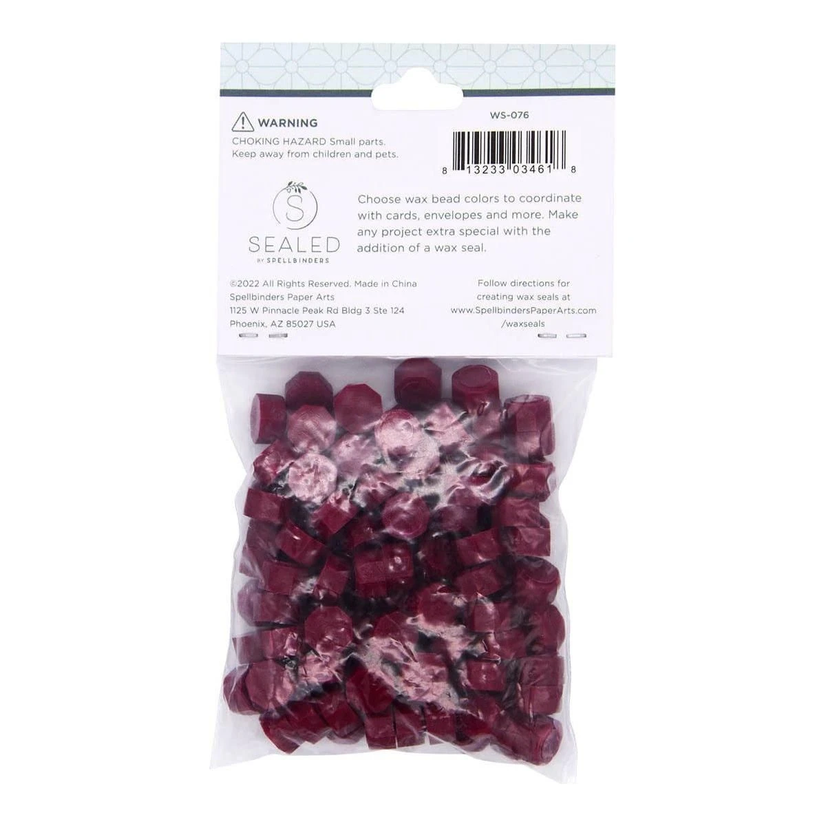 Classic Crimson Wax Beads From The Sealed By Spellbinders Collection 4 Classic Crimson Wax Beads From The Sealed By Spellbinders Collection - Image 4