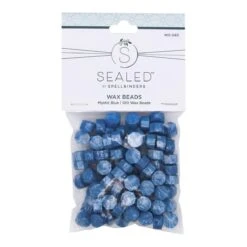 Mystic Blue Wax Beads From The Sealed By Spellbinders Collection -Woodland Scenics Shop WS 083 Sealed for Summer Mystic Blue Pac 1