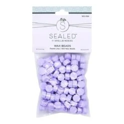 Pastel Lilac Wax Beads From The Sealed By Spellbinders Collection 6 Pastel Lilac Wax Beads From The Sealed By Spellbinders Collection -Woodland Scenics Shop WS 084 Sealed for Summer Pastel Lilac Pac 1
