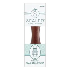Nutcracker Wax Seal Stamp From The Sealed For Christmas Collection -Woodland Scenics Shop WS 098 Sealed For Christmas Nutcracker Pac