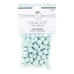Pistachio Wax Beads From The Sealed By Spellbinders Collection 7 Pistachio Wax Beads From The Sealed By Spellbinders Collection -Woodland Scenics Shop WS 106 Pistachio Pac 1