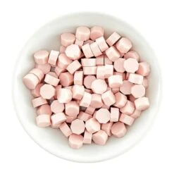 Velvet Rose Wax Beads From The Sealed By Spellbinders Collection