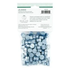 Blue Smoke Wax Beads From The Sealed 3D Christmas Collection -Woodland Scenics Shop WS 124 Blue Smoke Wax Beads Pac 2