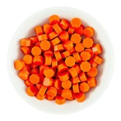 Orange Wax Beads From The Sealed 3D Christmas Collection