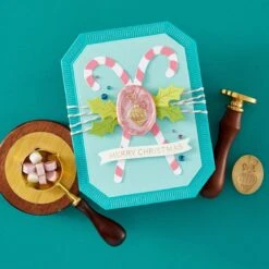 Christmas Ornament 3D Wax Seal From The Sealed 3D Christmas Collection -Woodland Scenics Shop WS3D 005V2