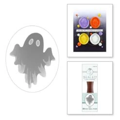 Boo! 3D Wax Seal From The Happy Haunting Collection