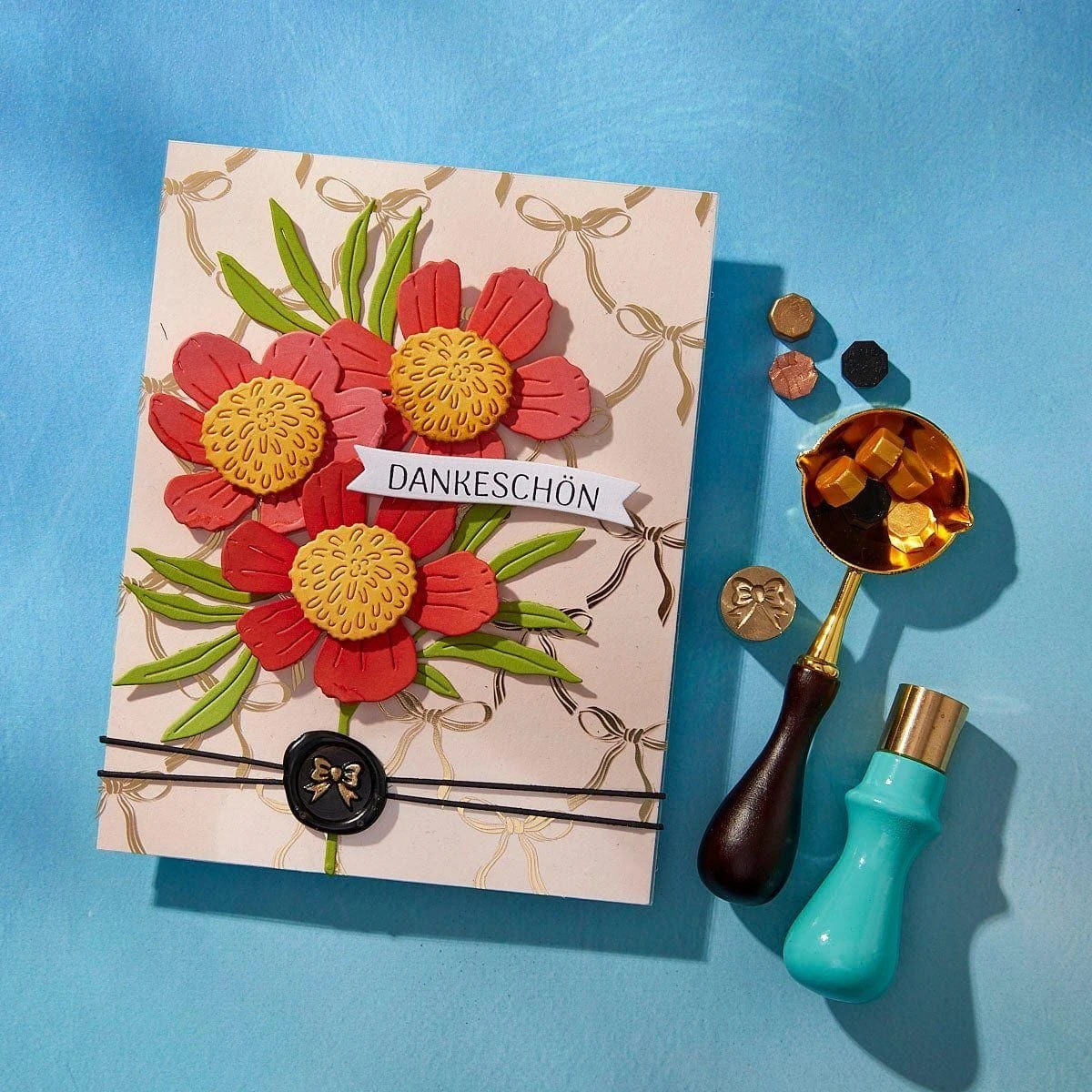 Bow Mini 3D Wax Seal From The Mini Wax Seals Collection 2 Bow Mini 3D Wax Seal From The Mini Wax Seals Collection - Image 2