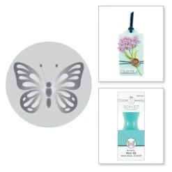 Butterfly Mini 3D Wax Seal From The Mini Wax Seals Collection
