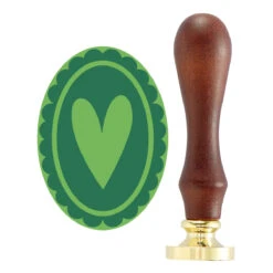 Scalloped Heart - Wax Seal Of The Month (Seal Stamp Only) -Woodland Scenics Shop WSOM DEC24 Product 1200x1200 Color 99f312d8 8e14 4a06 99c8 98faf902b44f